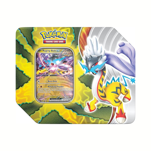 Pokémon Paradox Destinies Tin Set Caja de 4 Tines