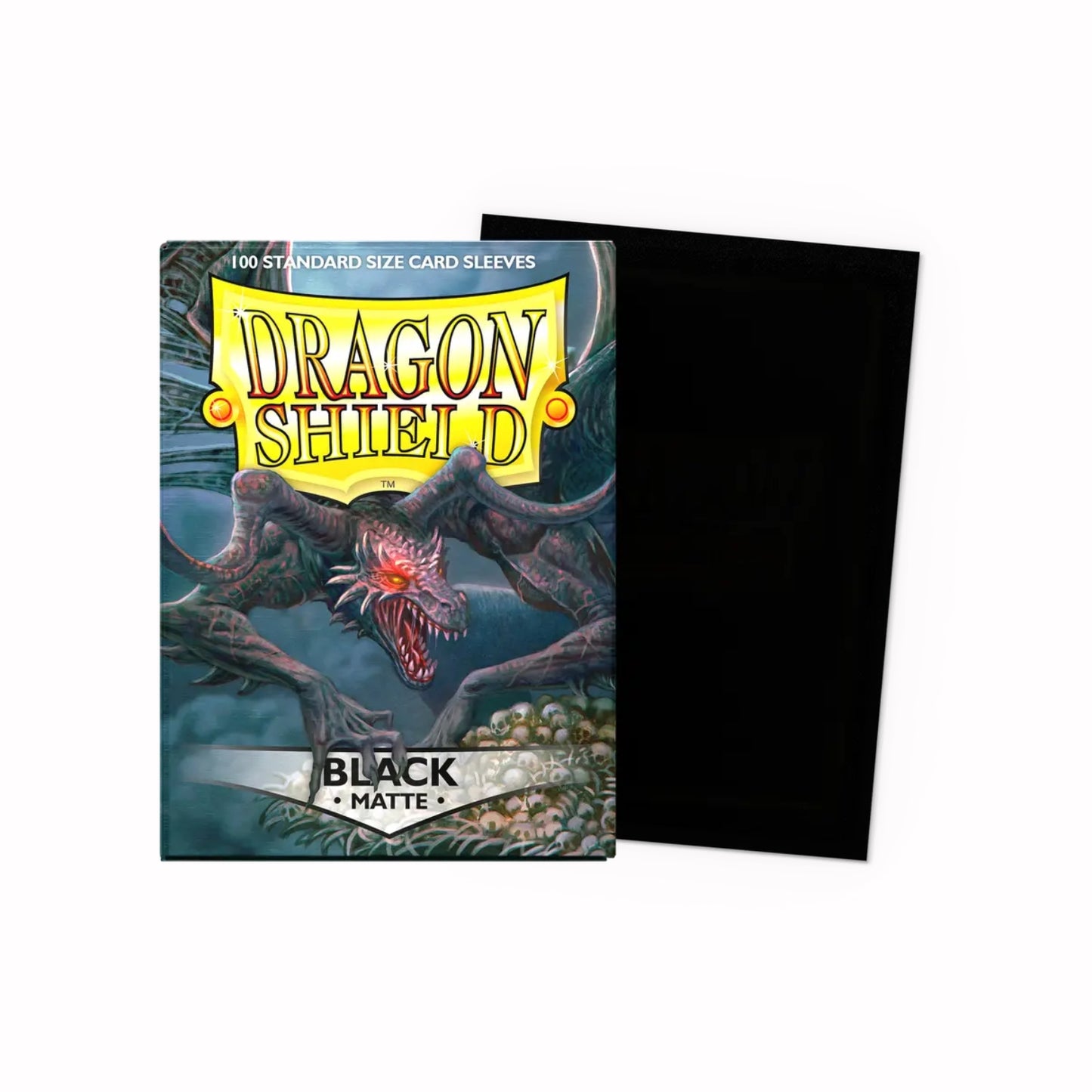 Mica Dragon Shield Black Matte 100pz Standard Size