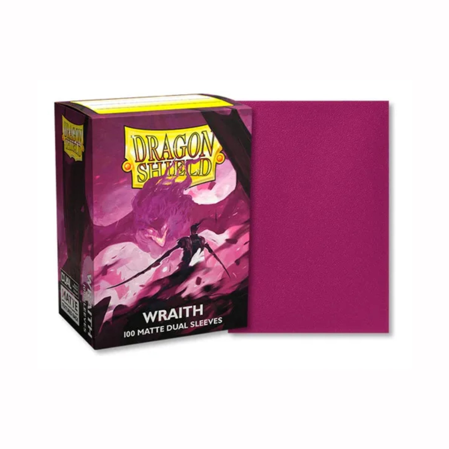 Mica Dragon Shield Wraith Matte Dual 100pz Standard Size