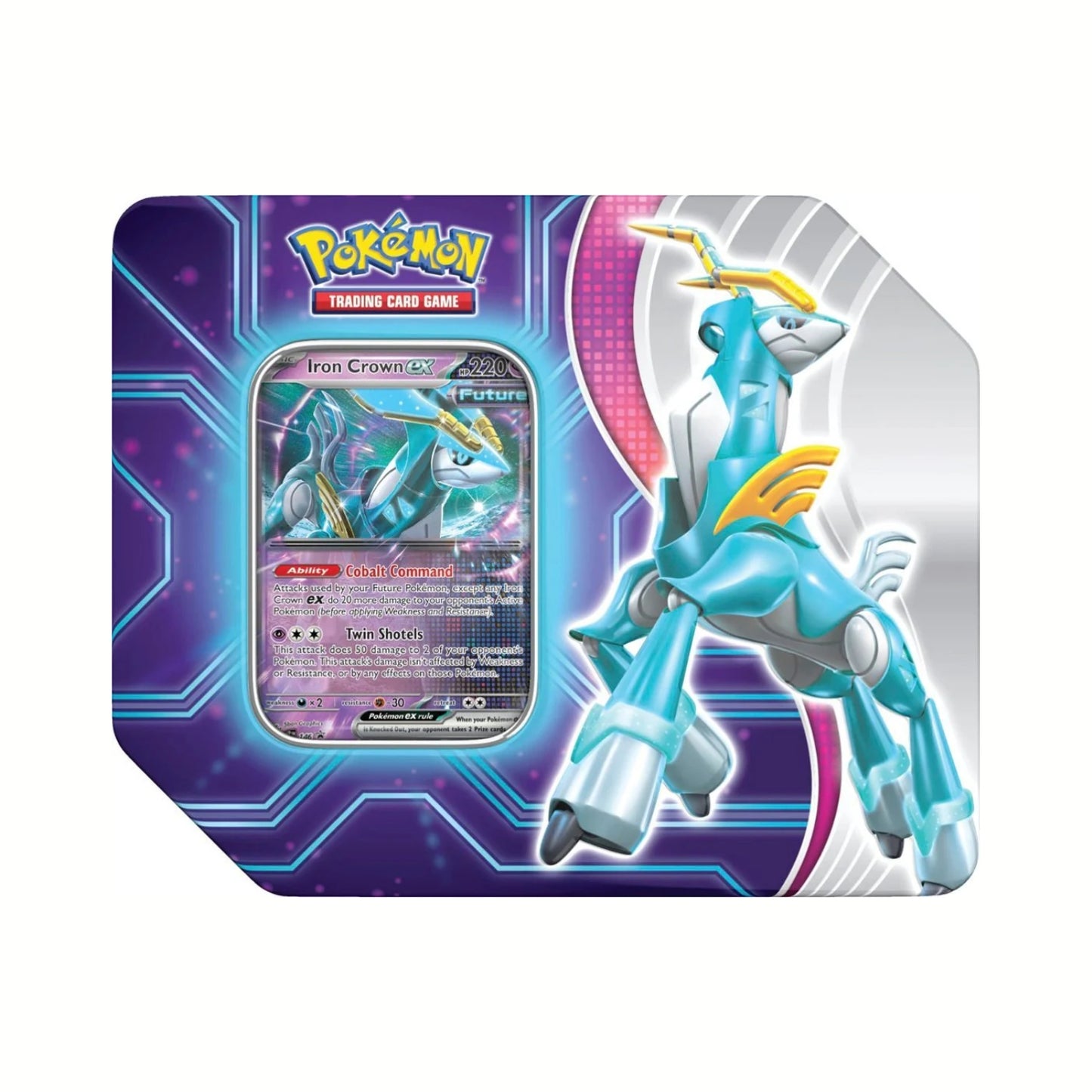 Pokémon Paradox Destinies Tin Set Caja de 4 Tines