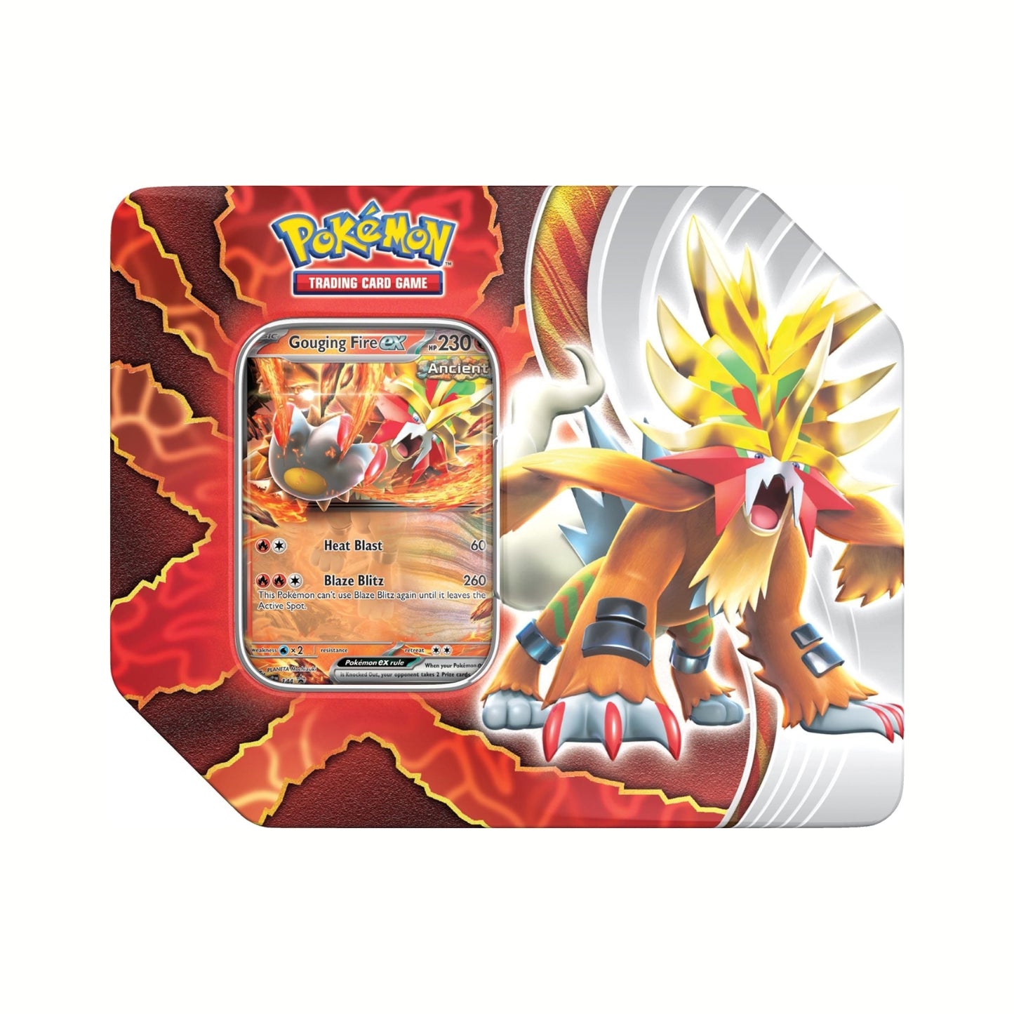 Pokémon Paradox Destinies Tin Set Caja de 4 Tines