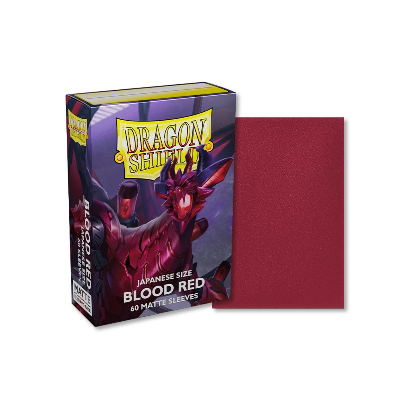 Micas Dragon Shield Japanese Size Blood Red