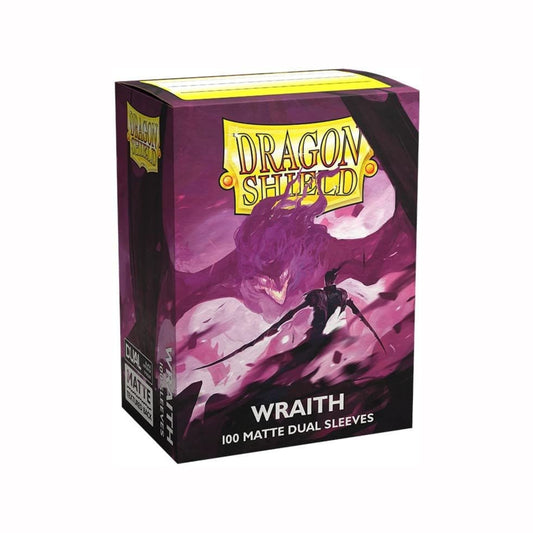 Mica Dragon Shield Wraith Matte Dual 100pz Standard Size